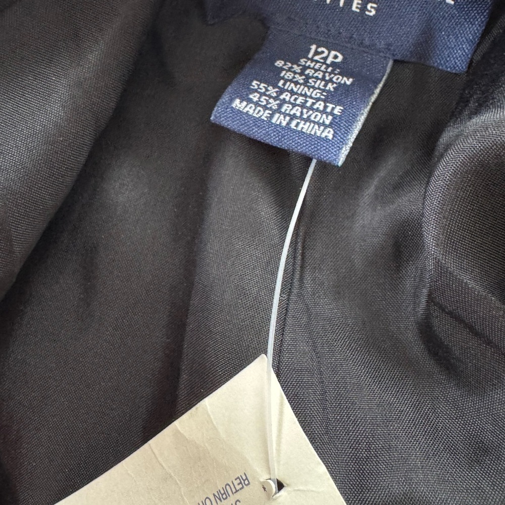 BOGO Ann Taylor Black Velvet Pants - Picture 4 of 6